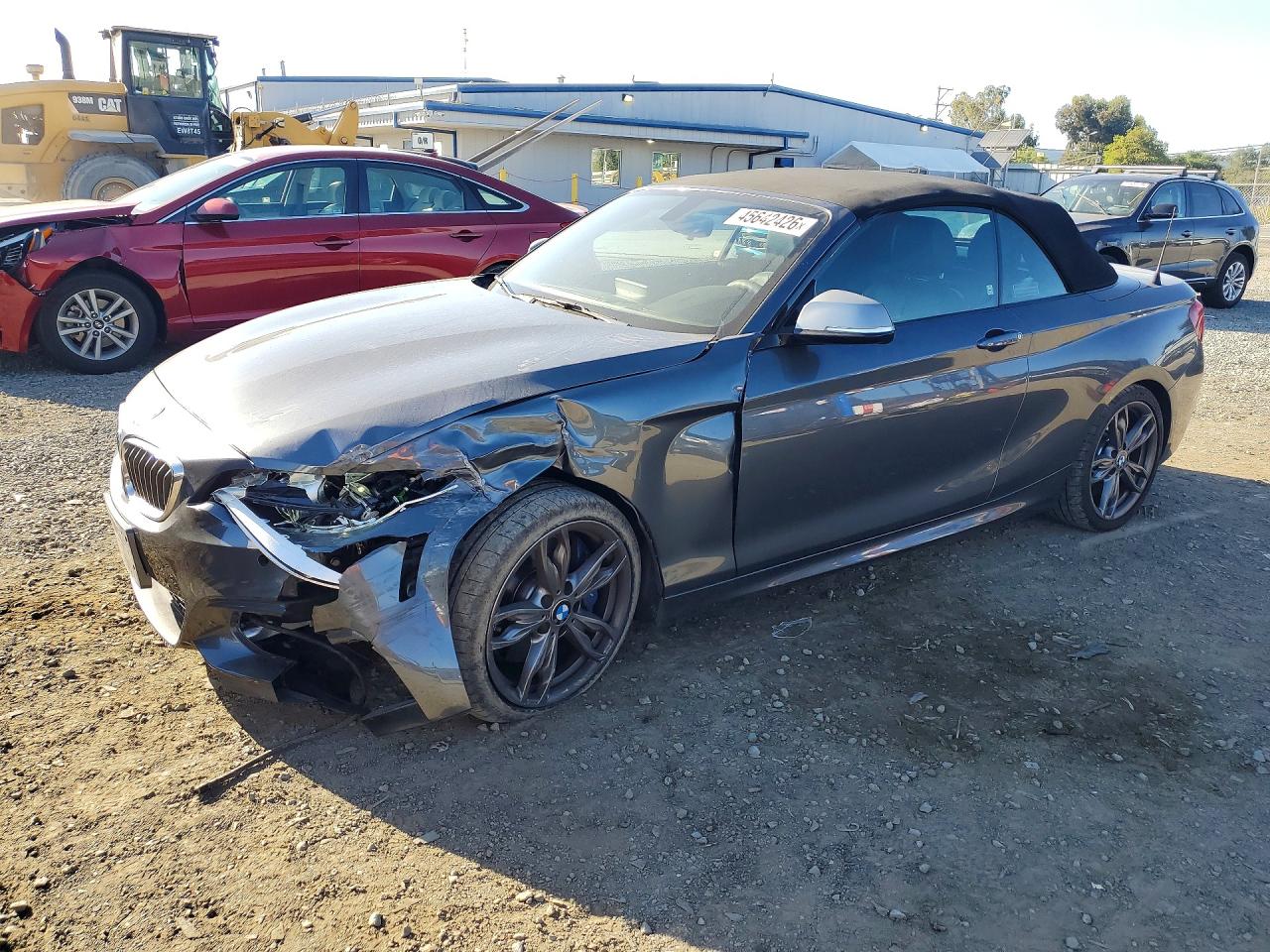 2015 Bmw Motorrad M235i Gray vin: WBA1M1C51FV393263