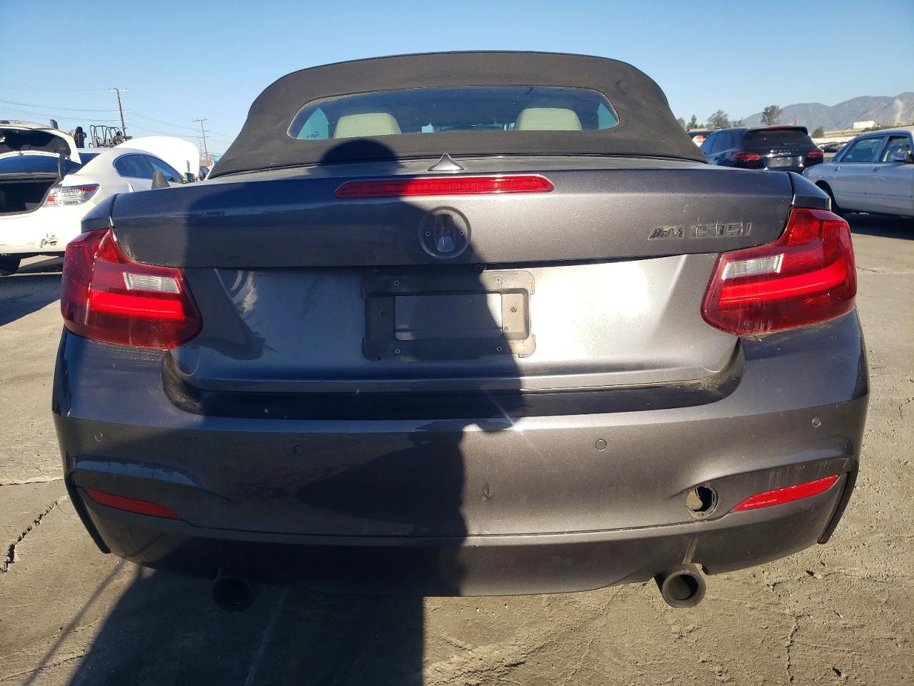 2015 Bmw M235i Gray vin: WBA1M1C56FV393629