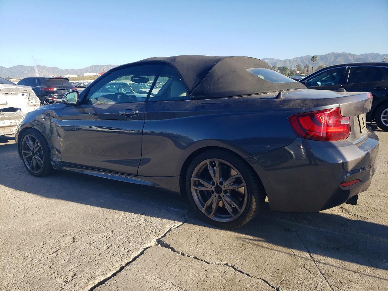 2015 Bmw M235i Gray vin: WBA1M1C56FV393629