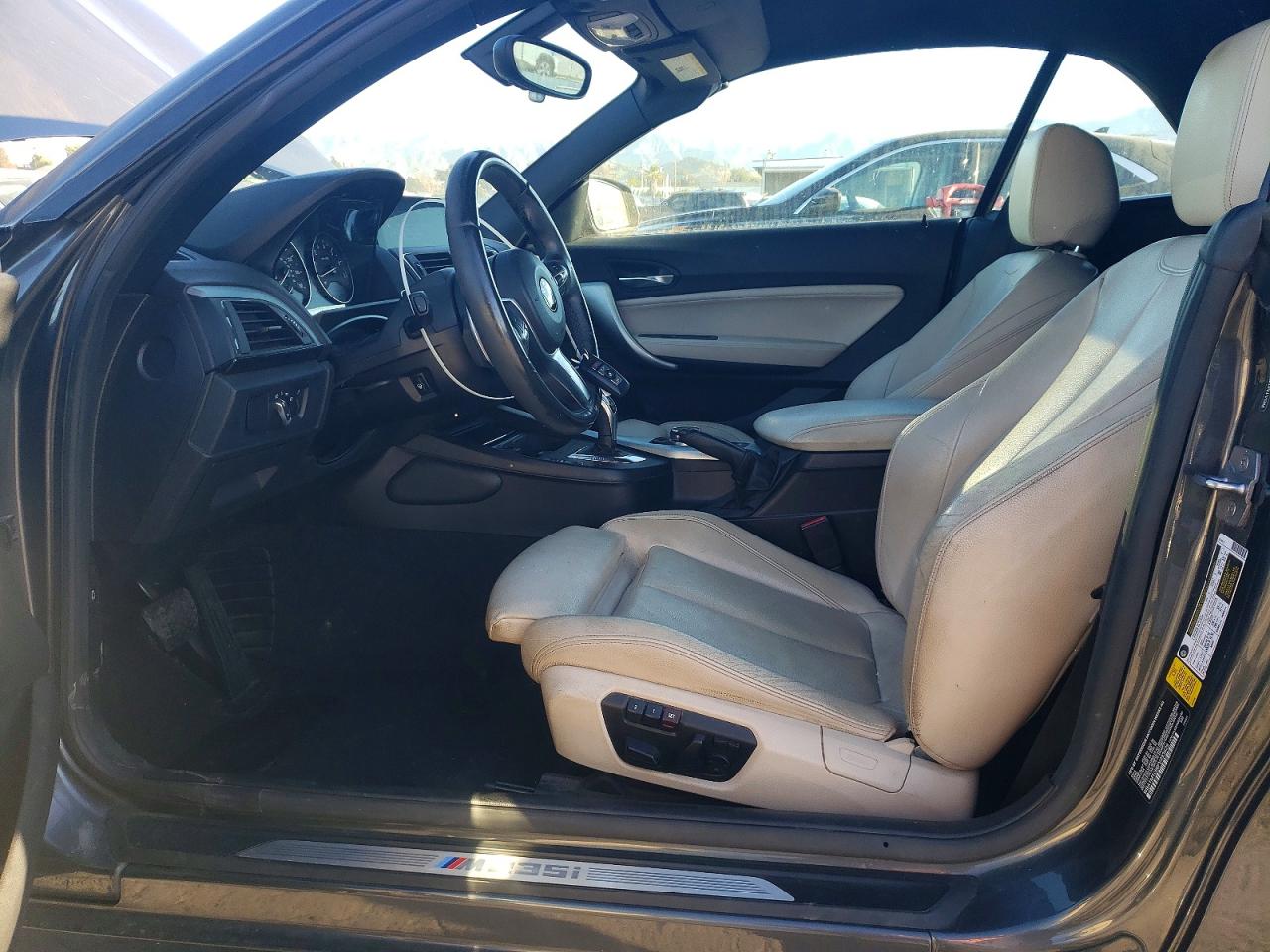 2015 Bmw M235i Gray vin: WBA1M1C56FV393629