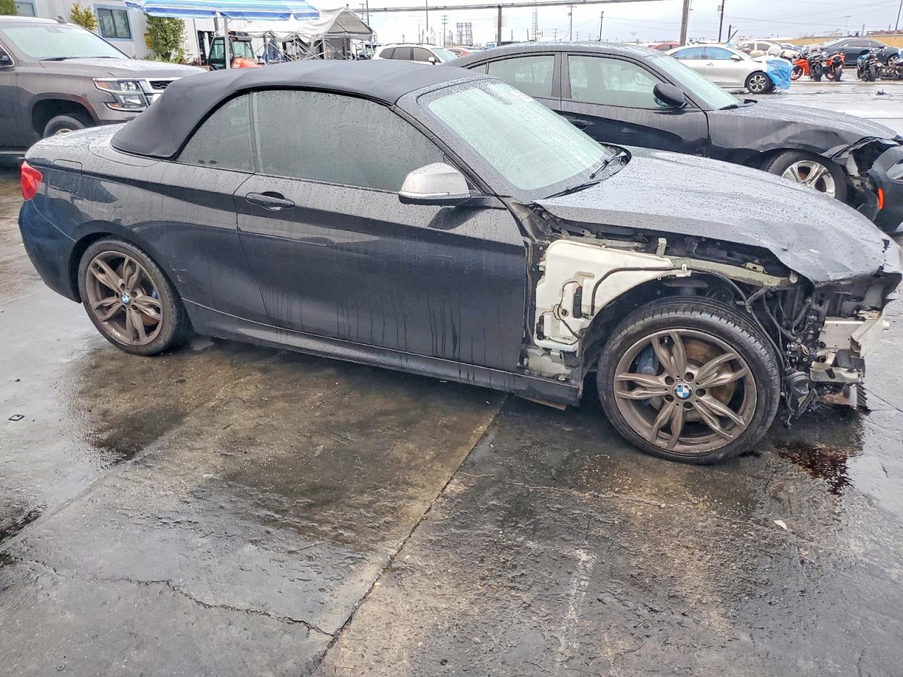 2015 Bmw Motorrad M235i Black vin: WBA1M1C58FV393468