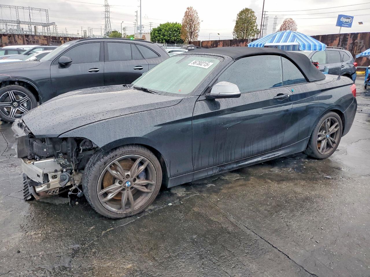 2015 Bmw Motorrad M235i Black vin: WBA1M1C58FV393468