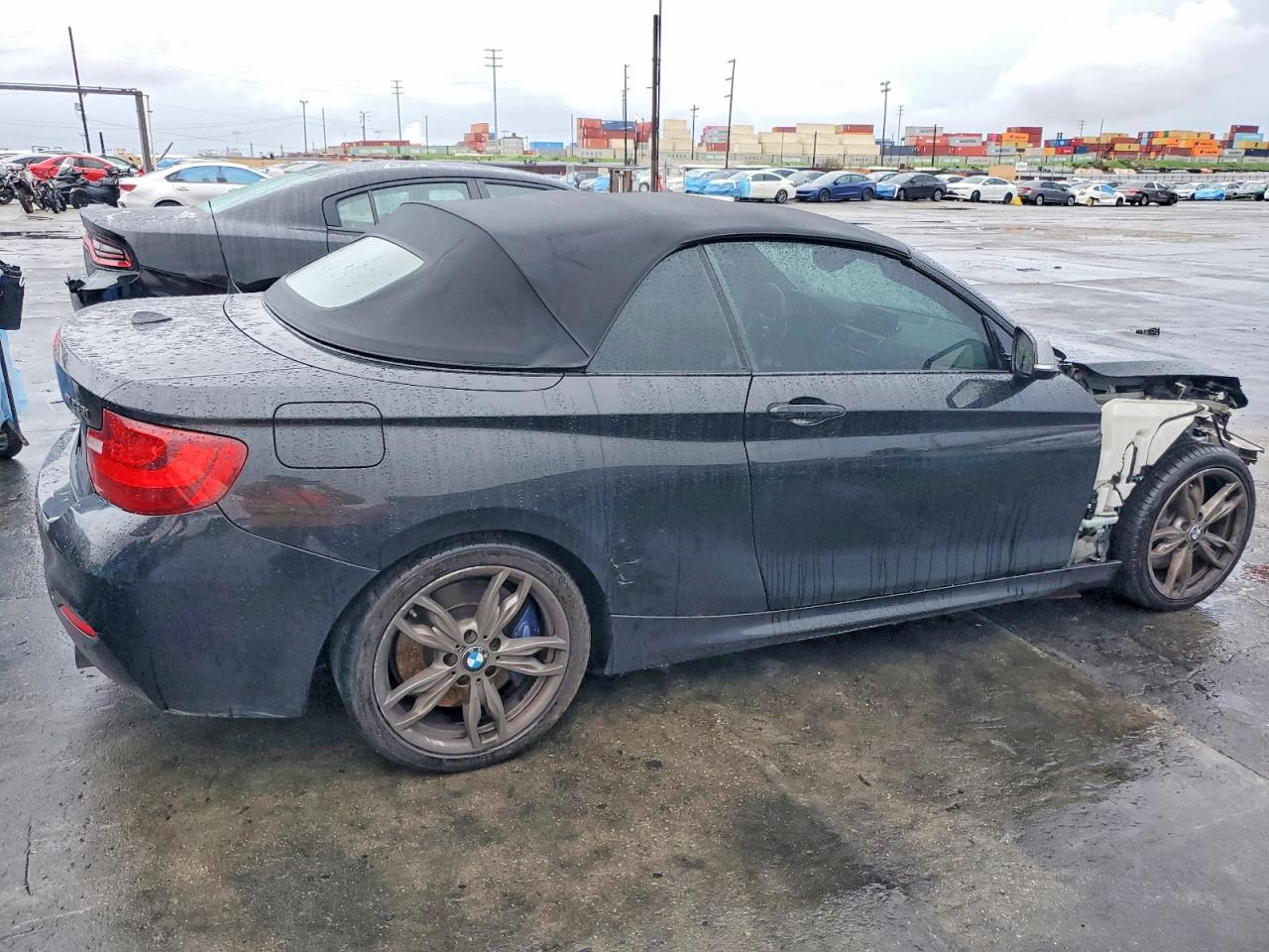2015 Bmw Motorrad M235i Black vin: WBA1M1C58FV393468