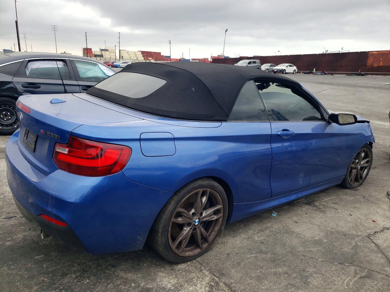 2015 Bmw M235i Blue vin: WBA1M1C58FV393521