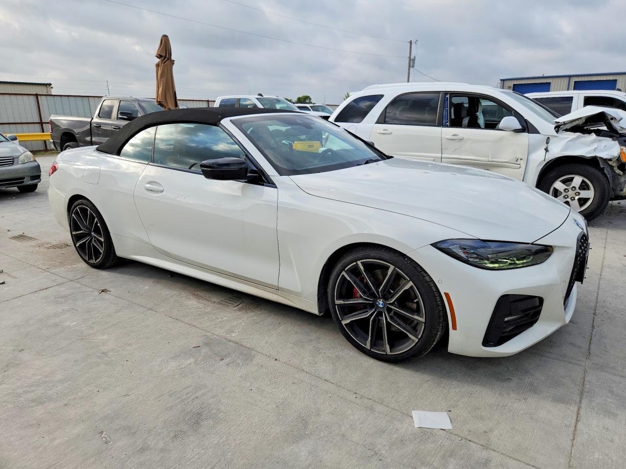 2023 Bmw 430i White vin: WBA23AT06PCM95070