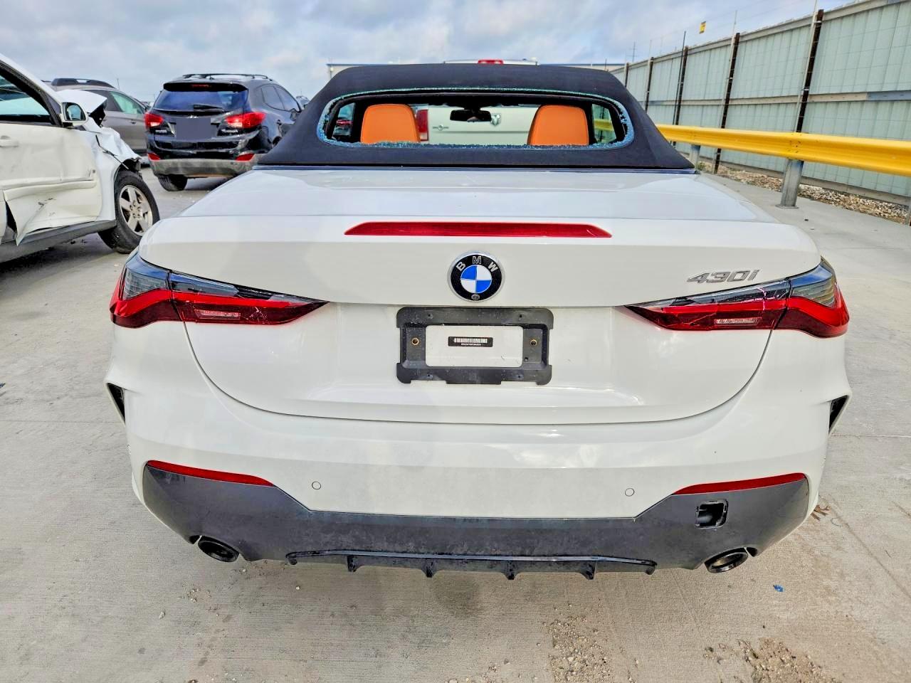 2023 Bmw 430i White vin: WBA23AT06PCM95070