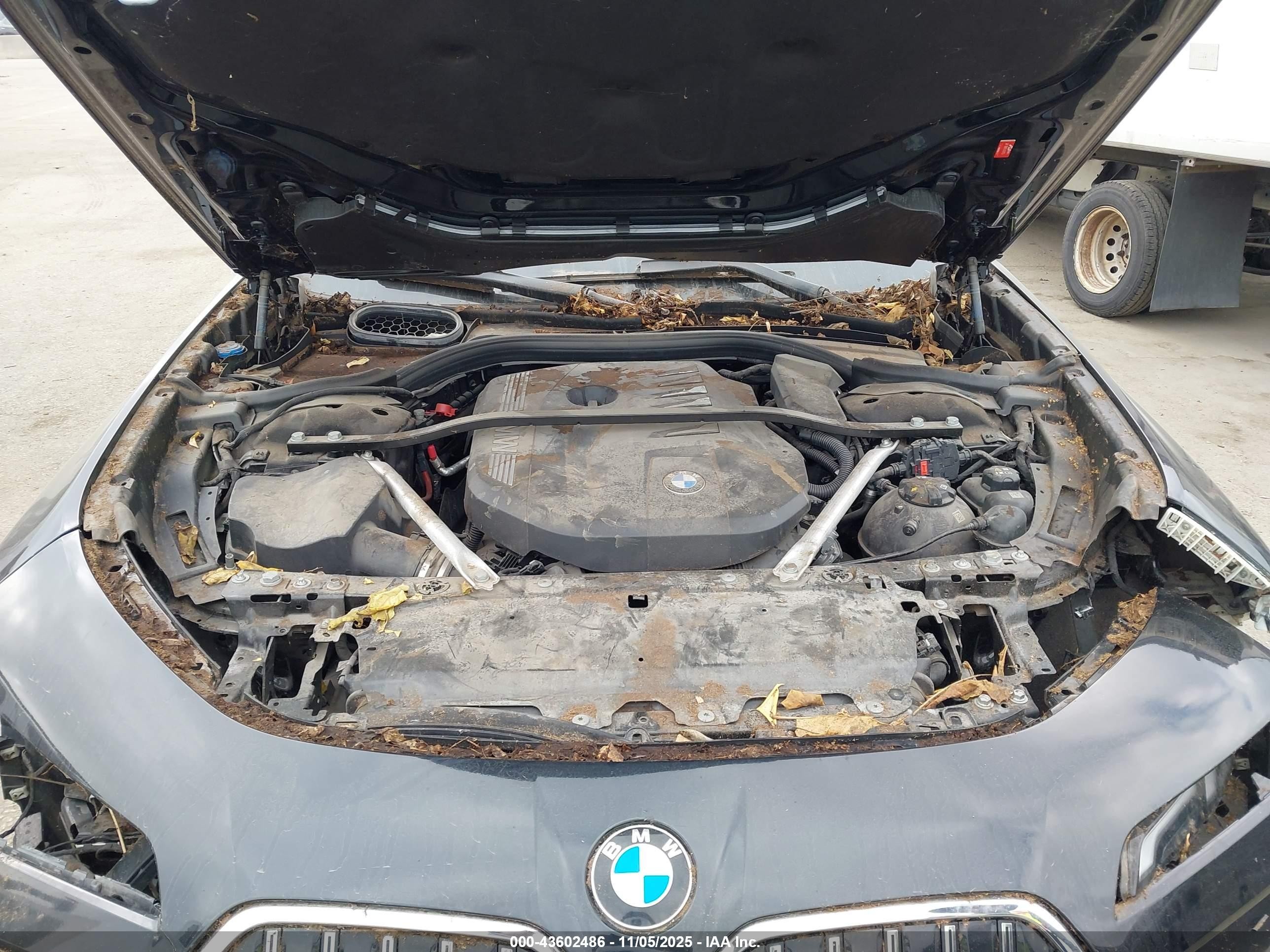 2023 Bmw 740 I Black vin: WBA23EH00PCM30022