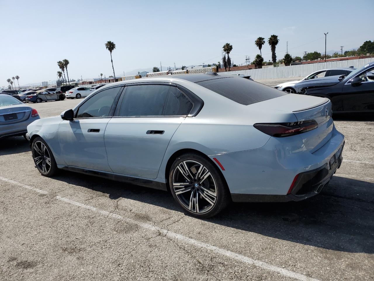 2023 Bmw 740 I   Gray vin: WBA23EH01PCL79436