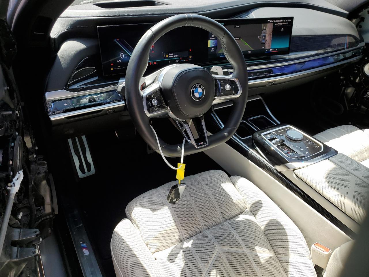 2023 Bmw 740 I   Gray vin: WBA23EH01PCL79436