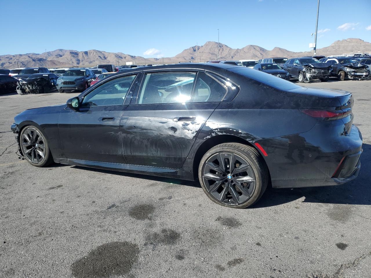 2025 Bmw 740 I   Black vin: WBA23EH01SCT25045