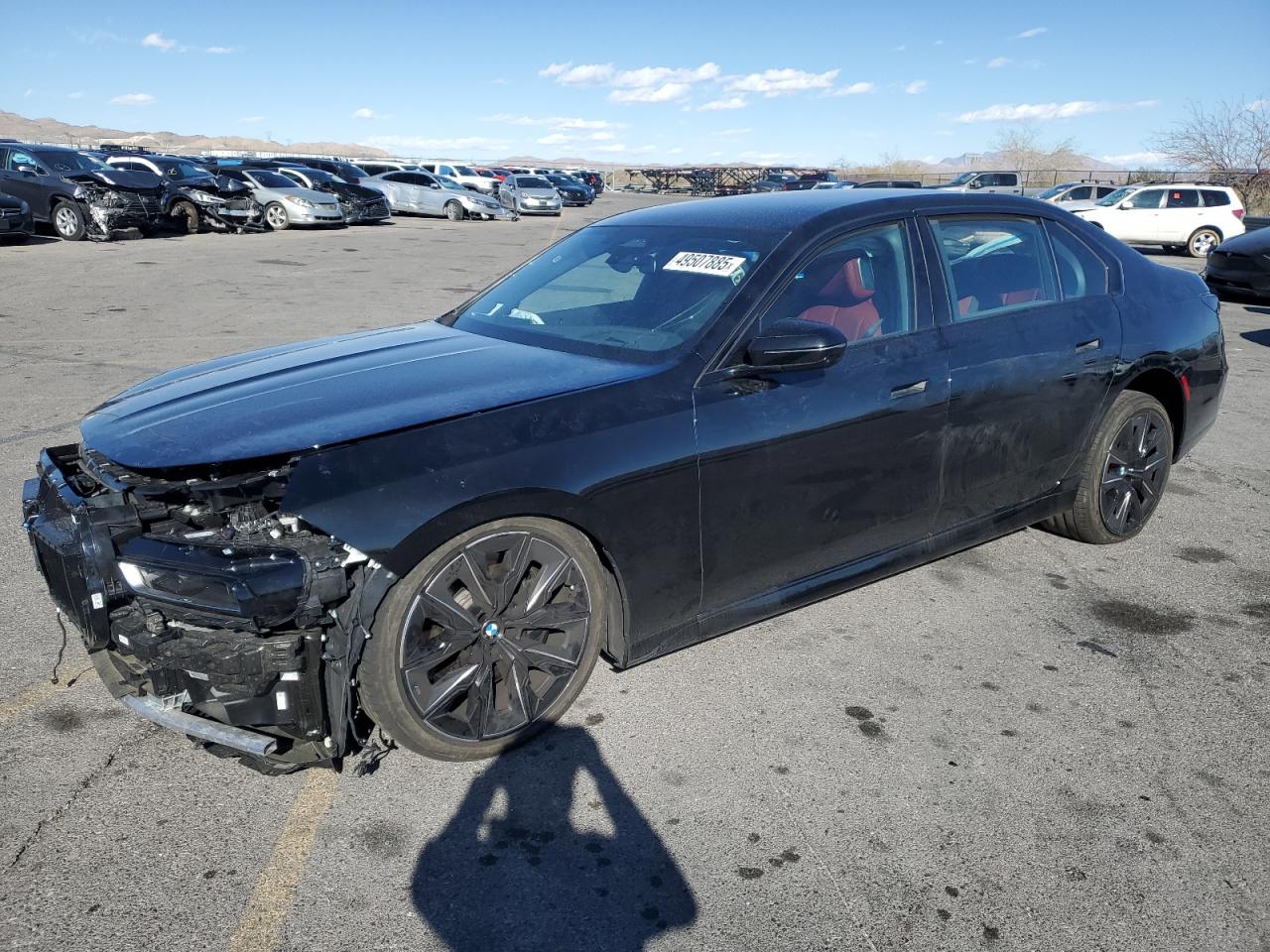 2025 Bmw 740 I   Black vin: WBA23EH01SCT25045