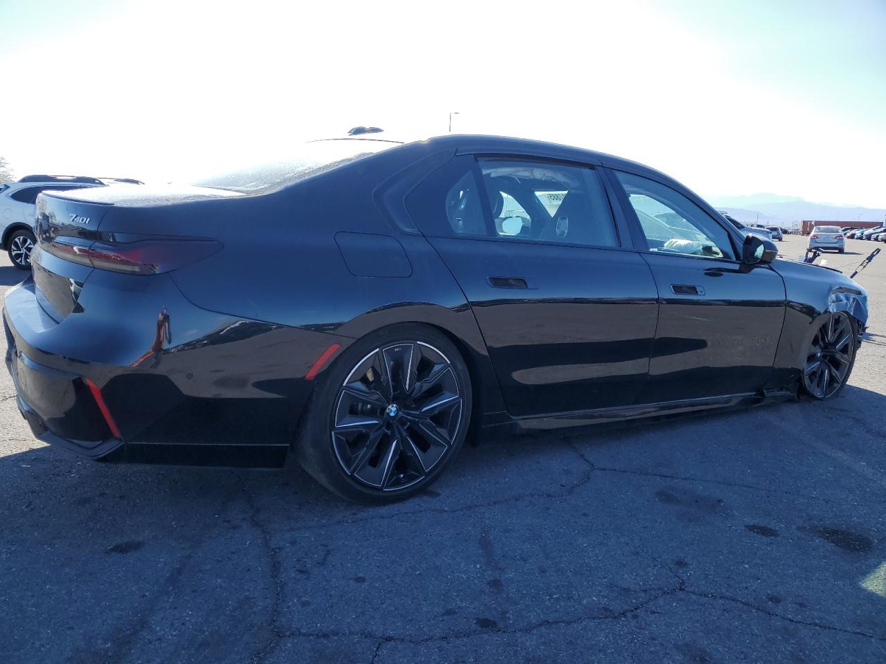 2025 Bmw 740 I   Black vin: WBA23EH01SCT25045