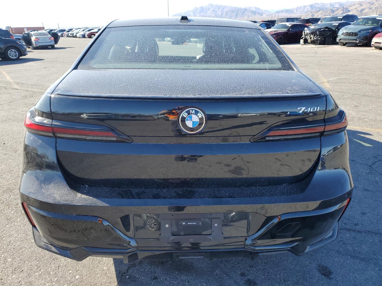 2025 Bmw 740 I   Black vin: WBA23EH01SCT25045