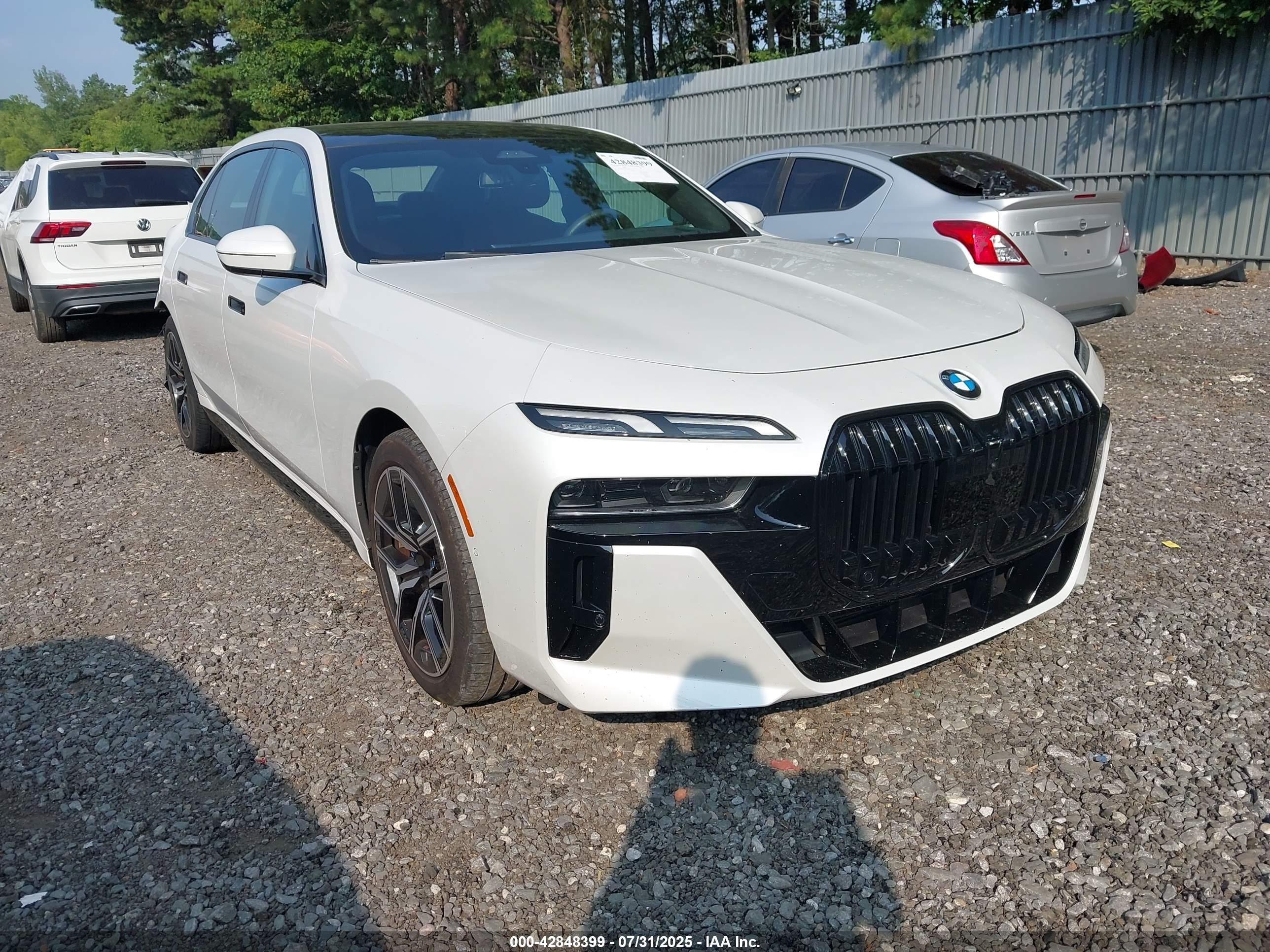 2023 Bmw 740 I White vin: WBA23EH03PCN22614