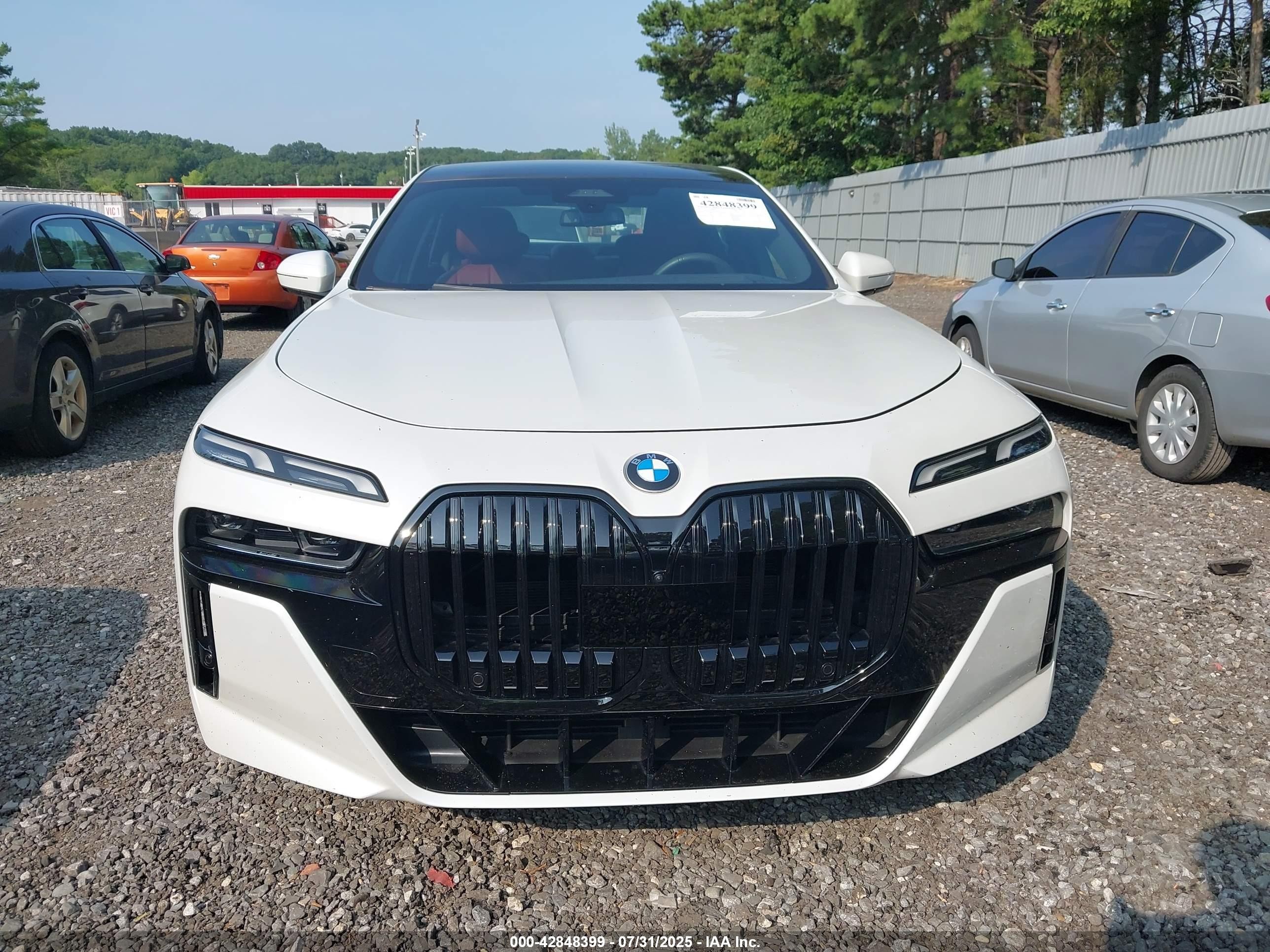 2023 Bmw 740 I White vin: WBA23EH03PCN22614