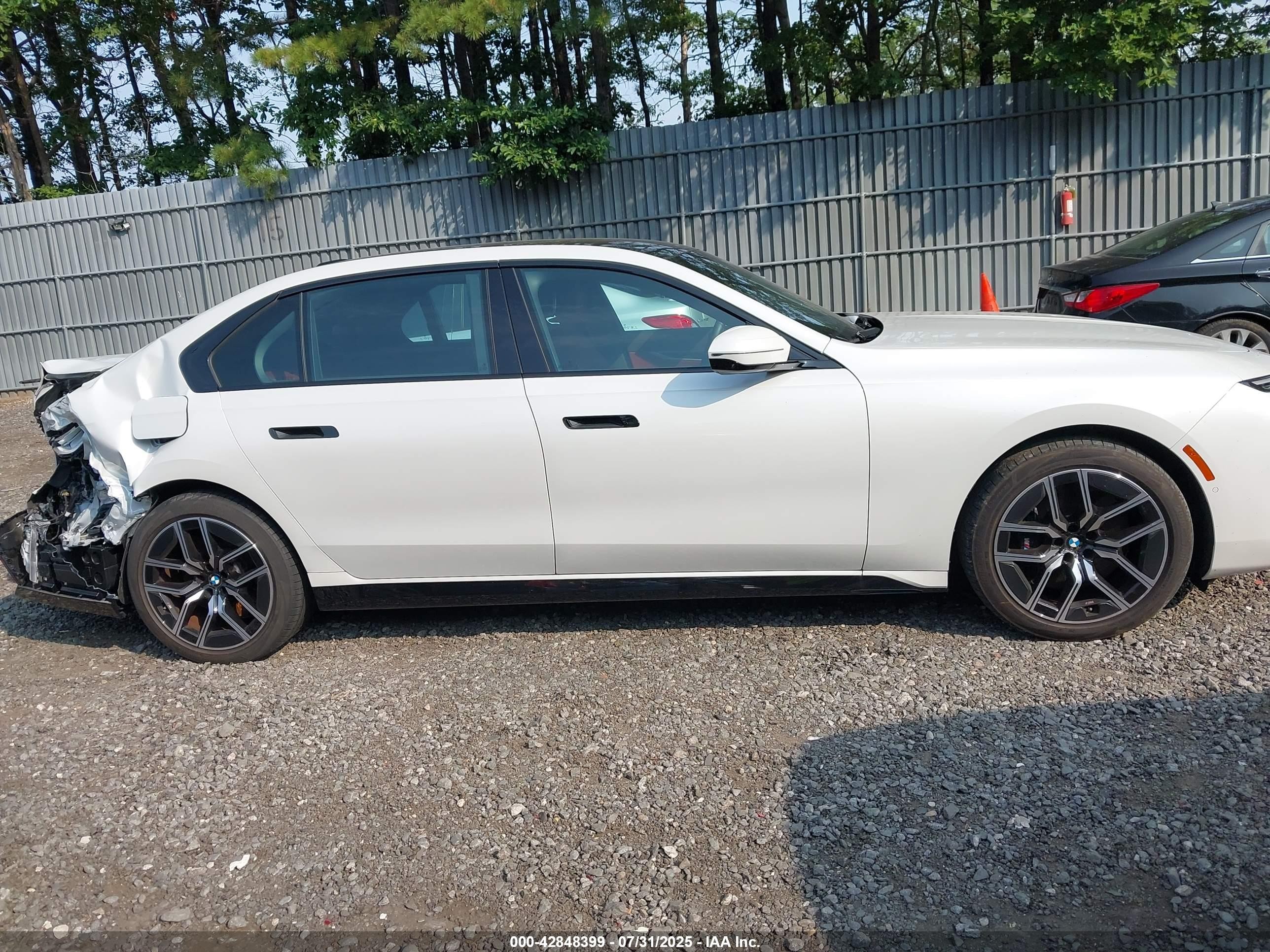 2023 Bmw 740 I White vin: WBA23EH03PCN22614