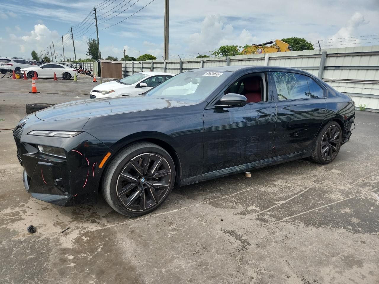 2024 Bmw 740 I   Black vin: WBA23EH03RCP22332