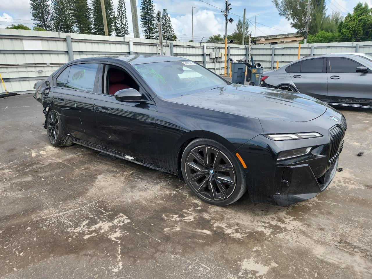 2024 Bmw 740 I   Black vin: WBA23EH03RCP22332