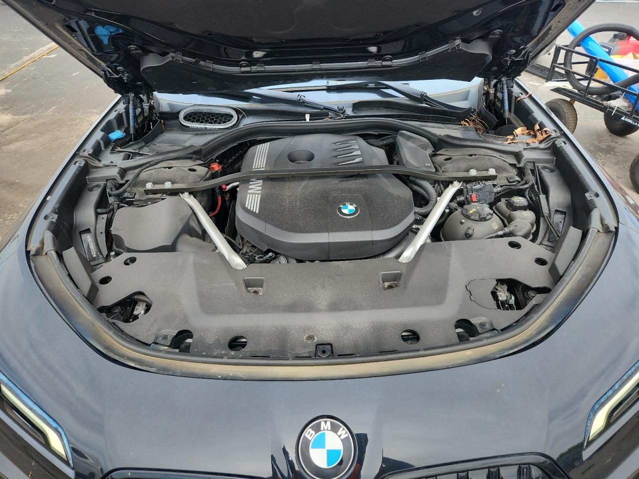2024 Bmw 740 I   Black vin: WBA23EH03RCP22332