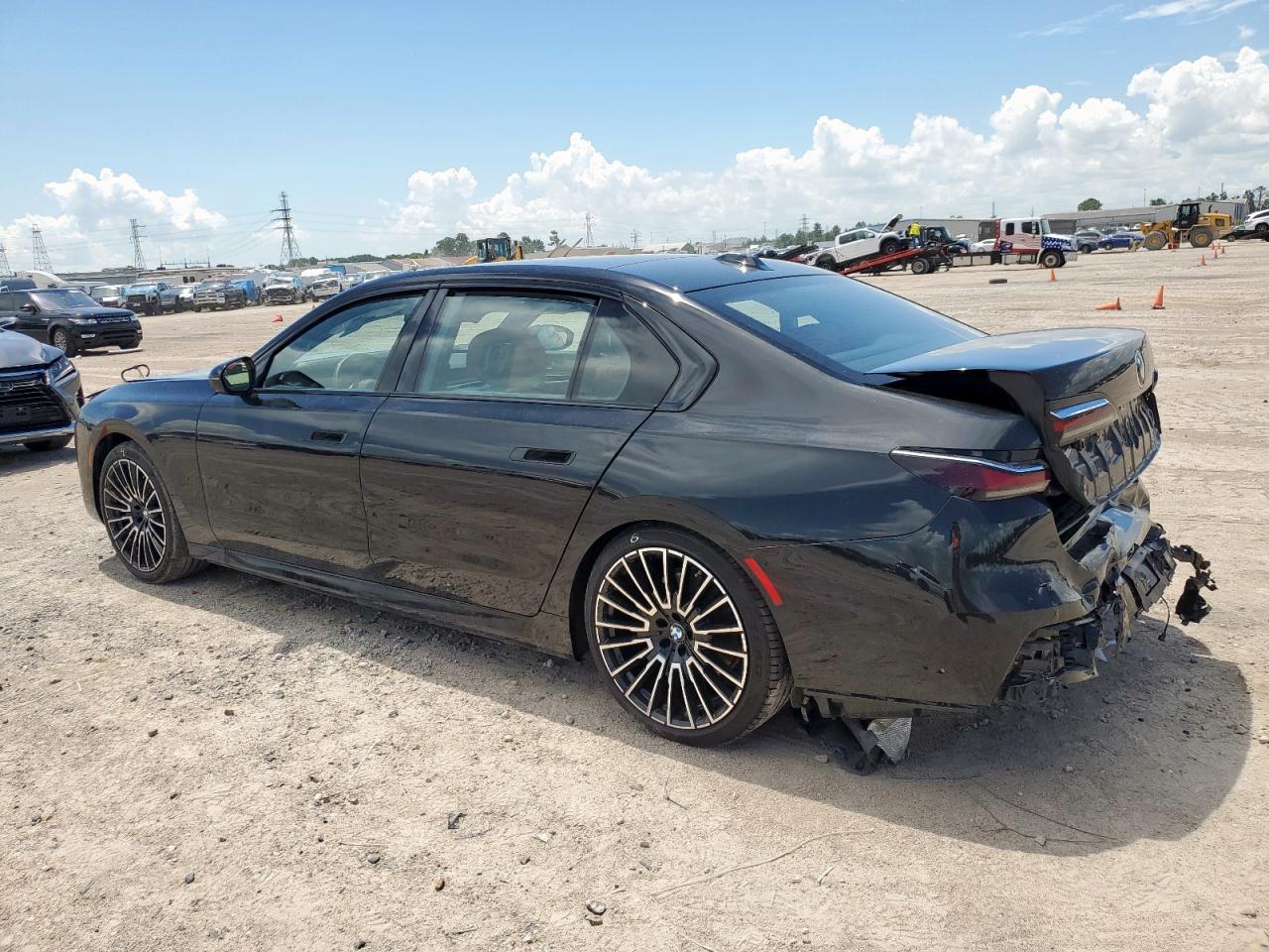 2024 Bmw 740 I   Black vin: WBA23EH03RCS45983