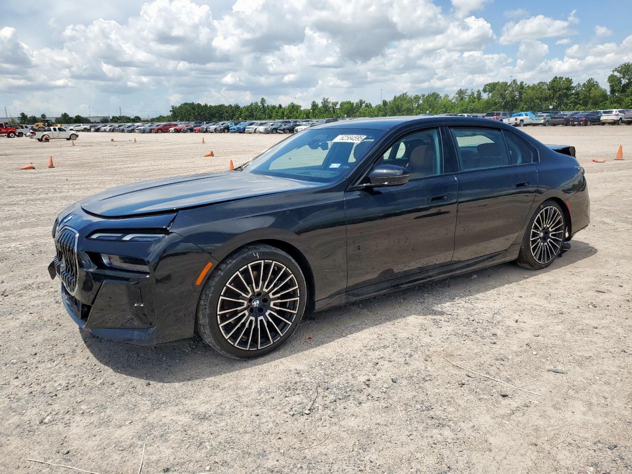 2024 Bmw 740 I   Черный vin: WBA23EH03RCS45983