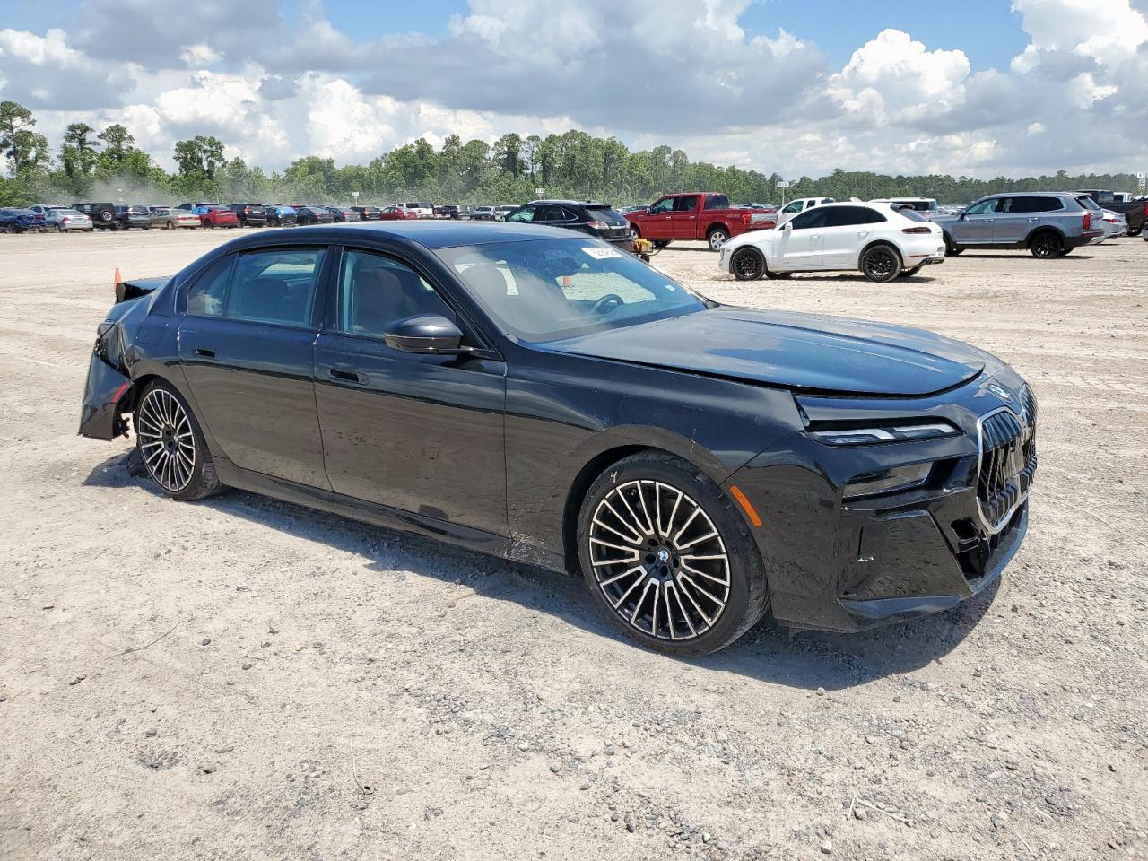 2024 Bmw 740 I   Black vin: WBA23EH03RCS45983