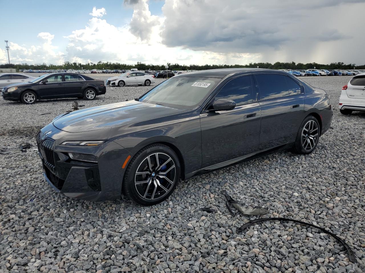 2023 Bmw 740 I Gray vin: WBA23EH04PCN30141