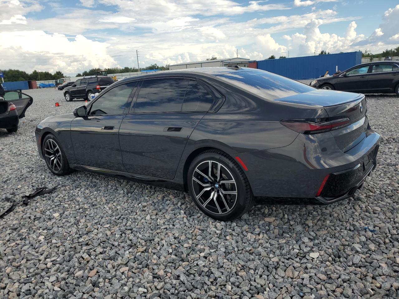 2023 Bmw 740 I Gray vin: WBA23EH04PCN30141