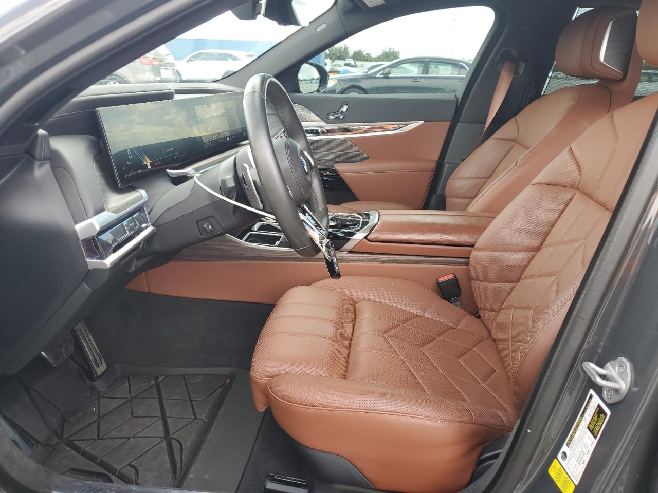 2023 Bmw 740 I Gray vin: WBA23EH04PCN30141