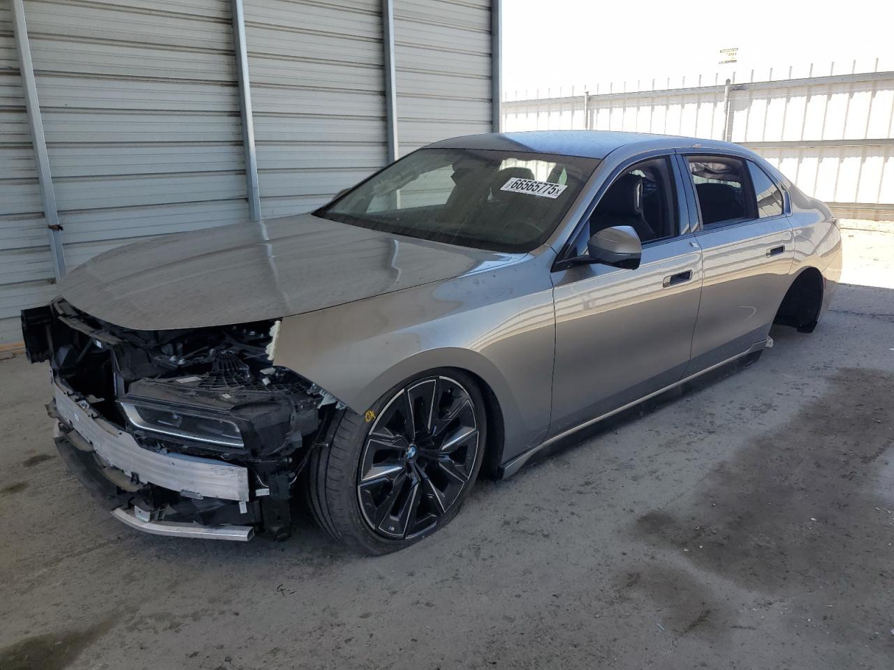 2023 Bmw 740 I Silver vin: WBA23EH05PCL98667