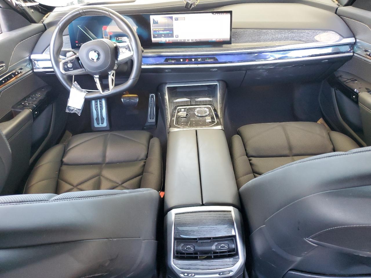 2023 Bmw 740 I Silver vin: WBA23EH05PCL98667