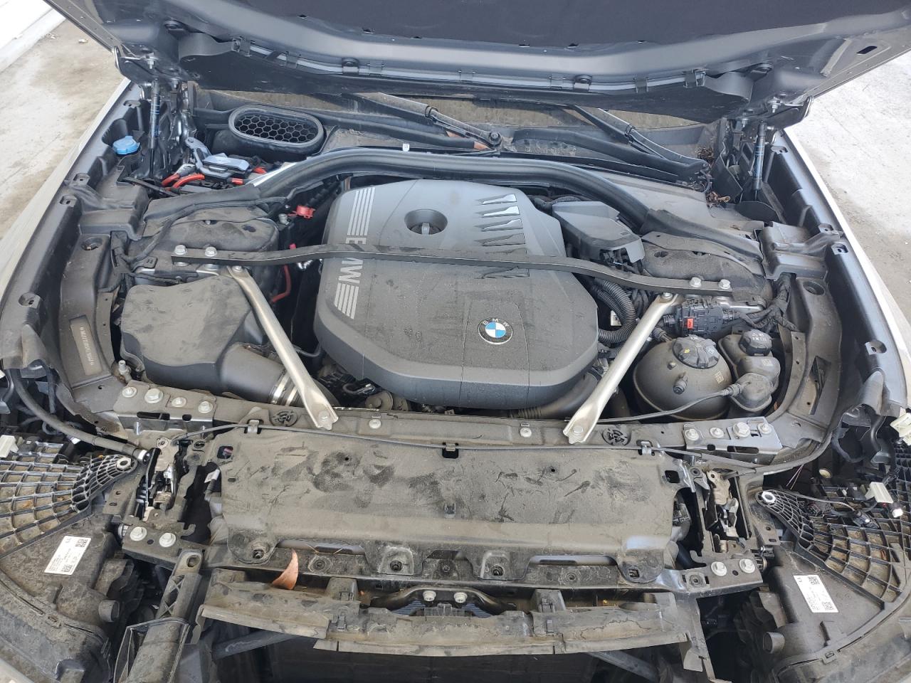 2023 Bmw 740 I Silver vin: WBA23EH05PCL98667