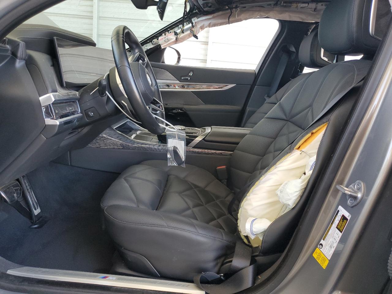 2023 Bmw 740 I Silver vin: WBA23EH05PCL98667