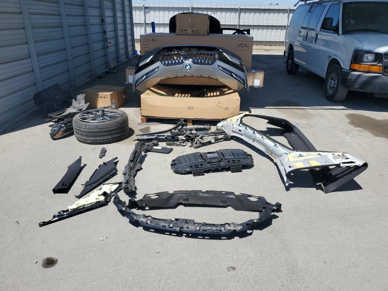 2023 Bmw 740 I Silver vin: WBA23EH05PCL98667