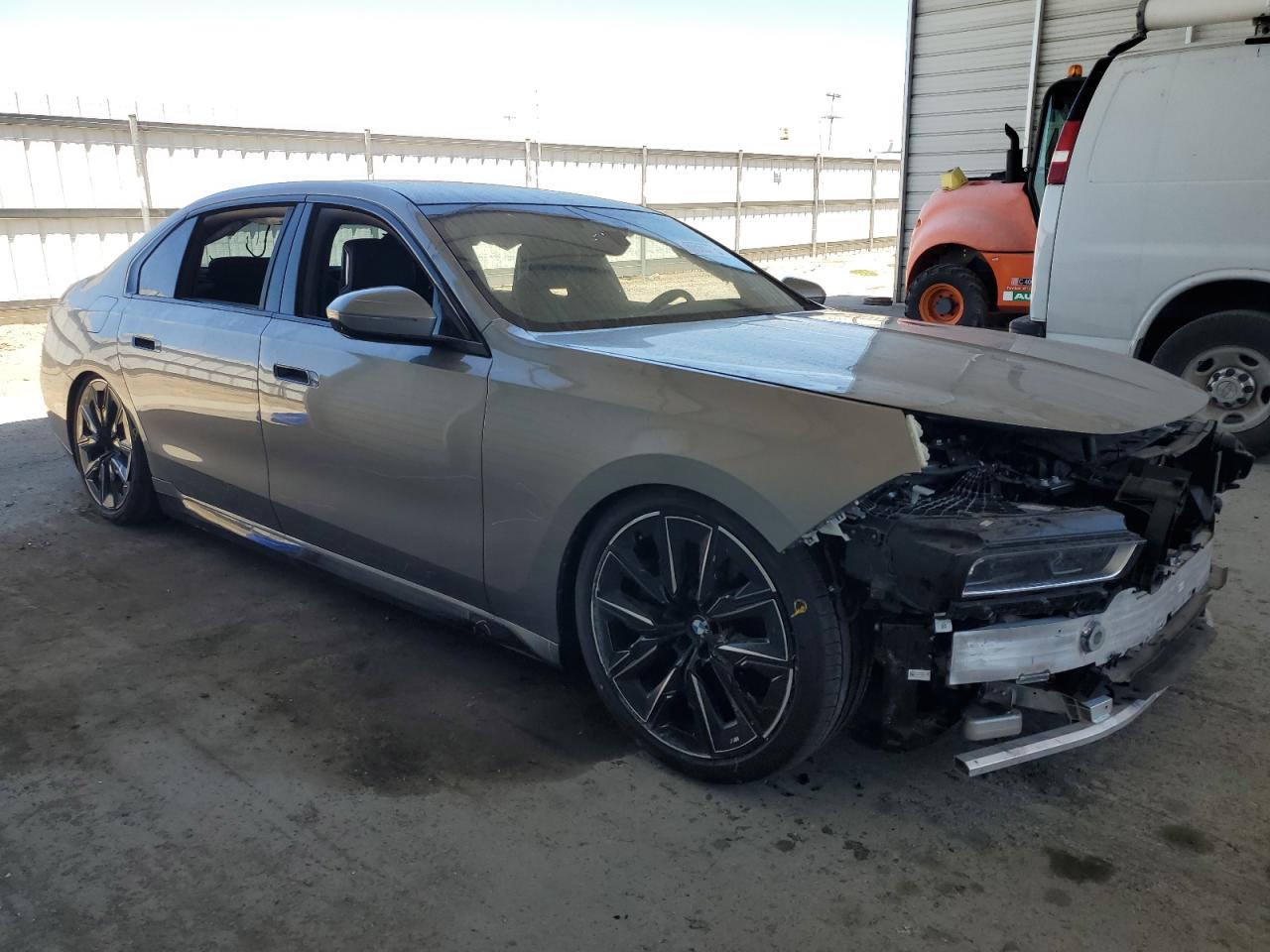 2023 Bmw 740 I Silver vin: WBA23EH05PCL98667