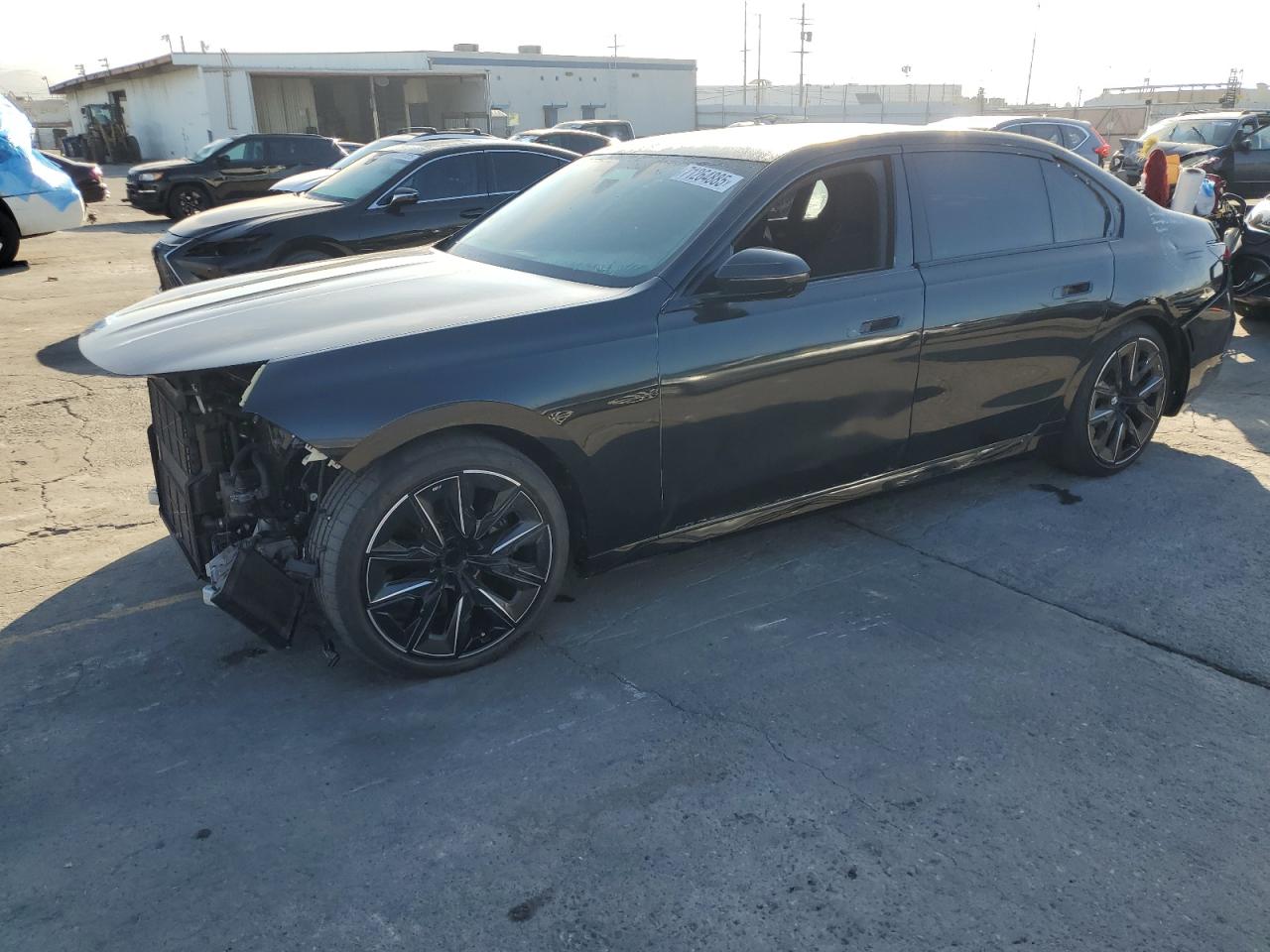 2023 Bmw 740 I Black vin: WBA23EH06PCM61565