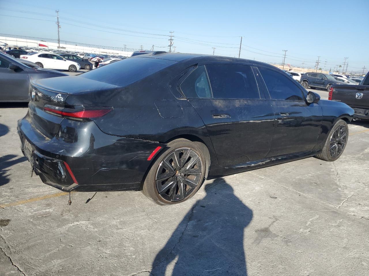 2023 Bmw 740 I Black vin: WBA23EH06PCM61565