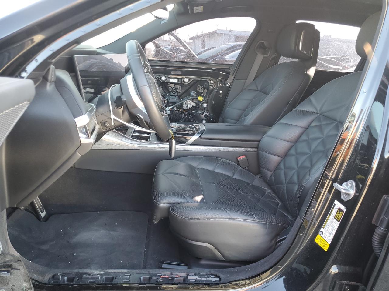 2023 Bmw 740 I Black vin: WBA23EH06PCM61565