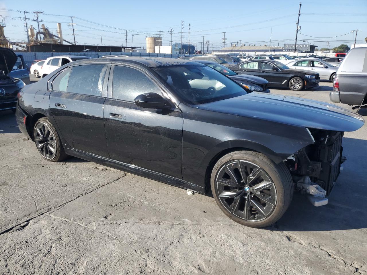 2023 Bmw 740 I Black vin: WBA23EH06PCM61565