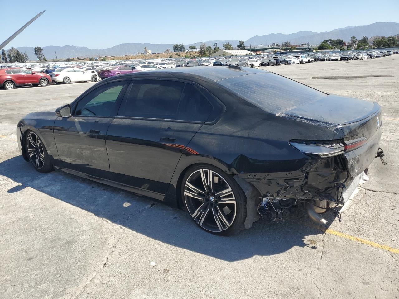 2023 Bmw 740 I Black vin: WBA23EH07PCM68864
