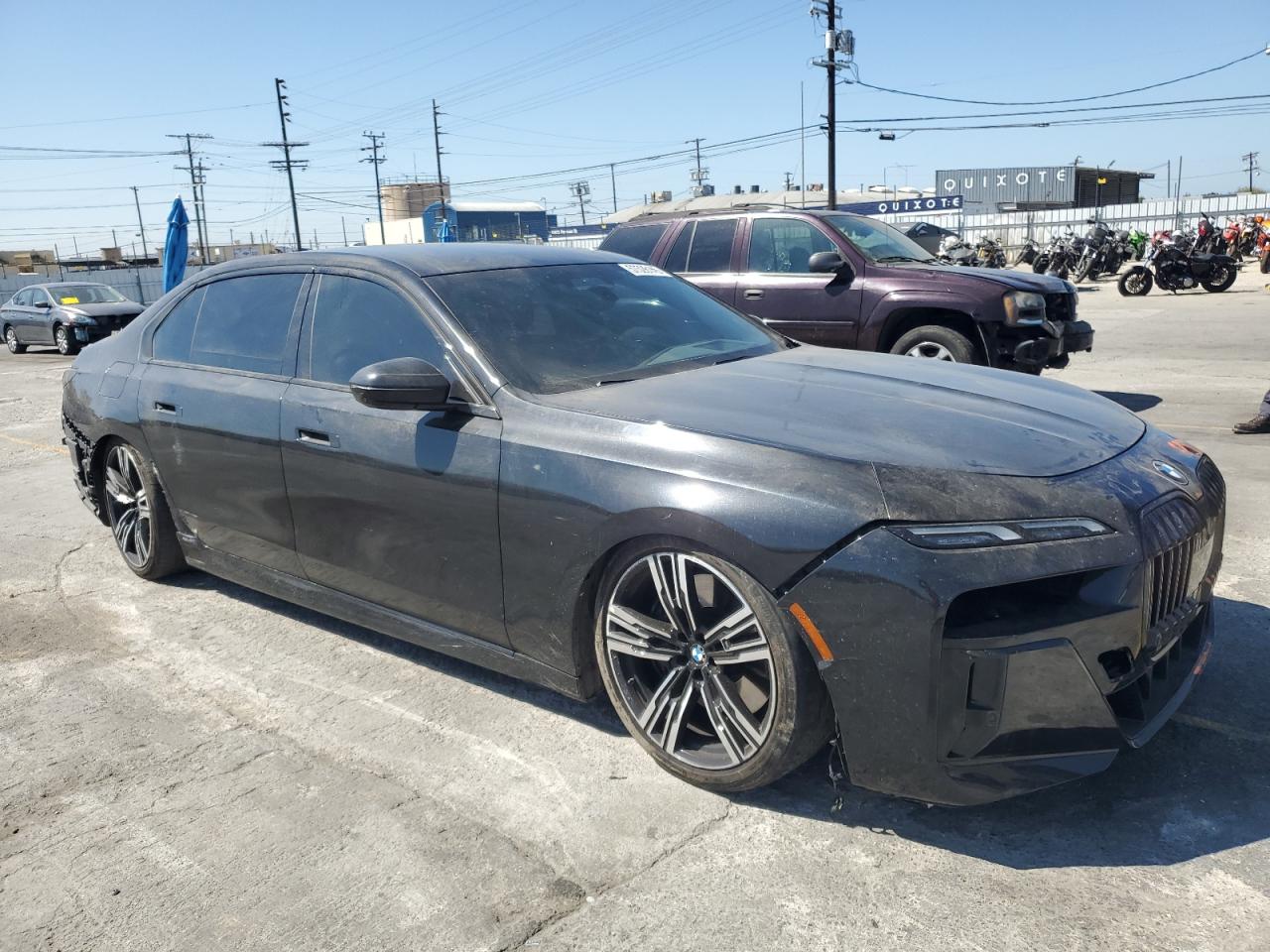 2023 Bmw 740 I Black vin: WBA23EH07PCM68864