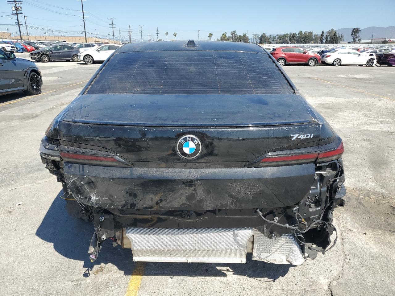 2023 Bmw 740 I Black vin: WBA23EH07PCM68864