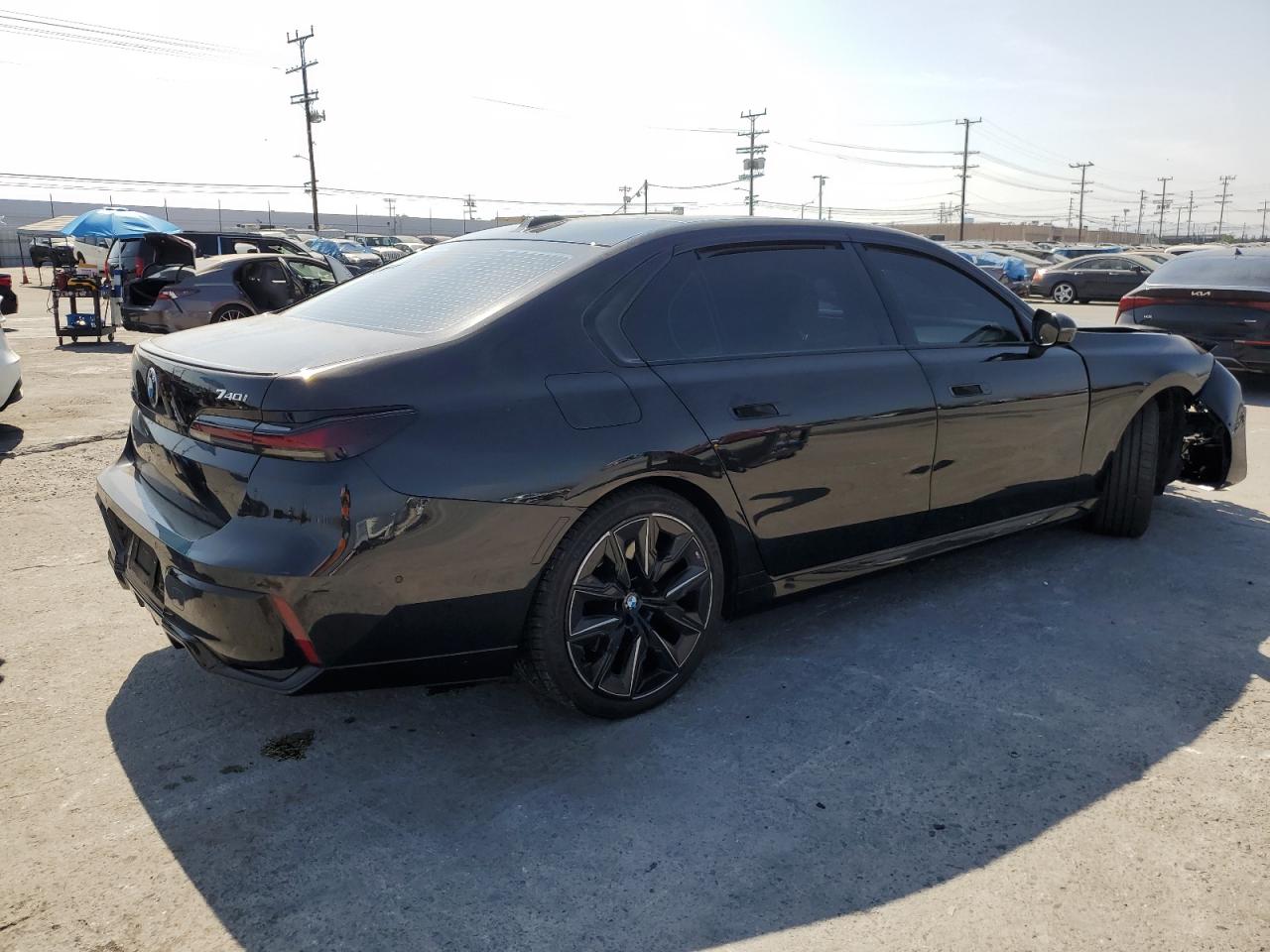 2024 Bmw 740 I Black vin: WBA23EH08RCP77438