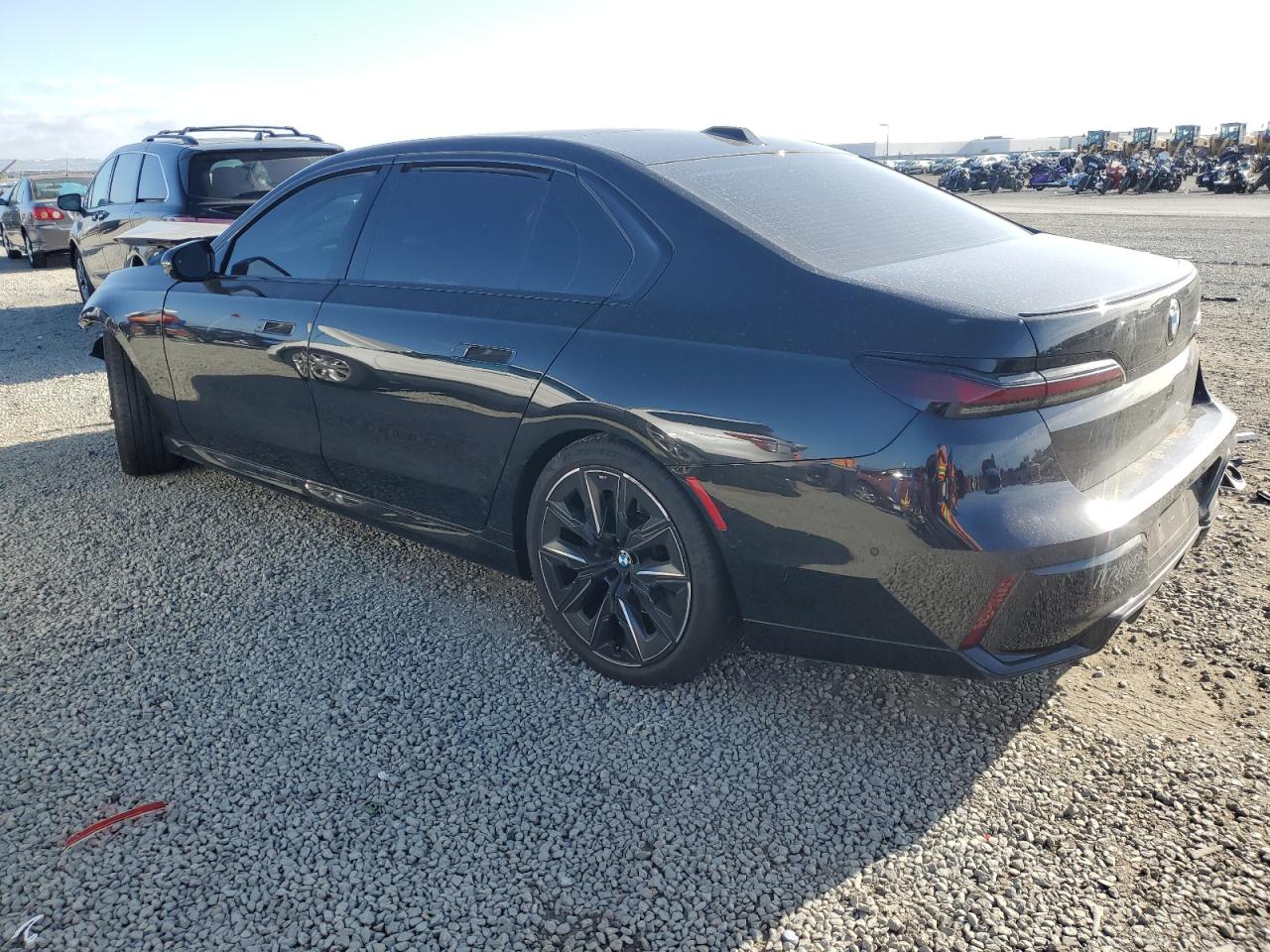2024 Bmw 740 I   Black vin: WBA23EH09RCR07288
