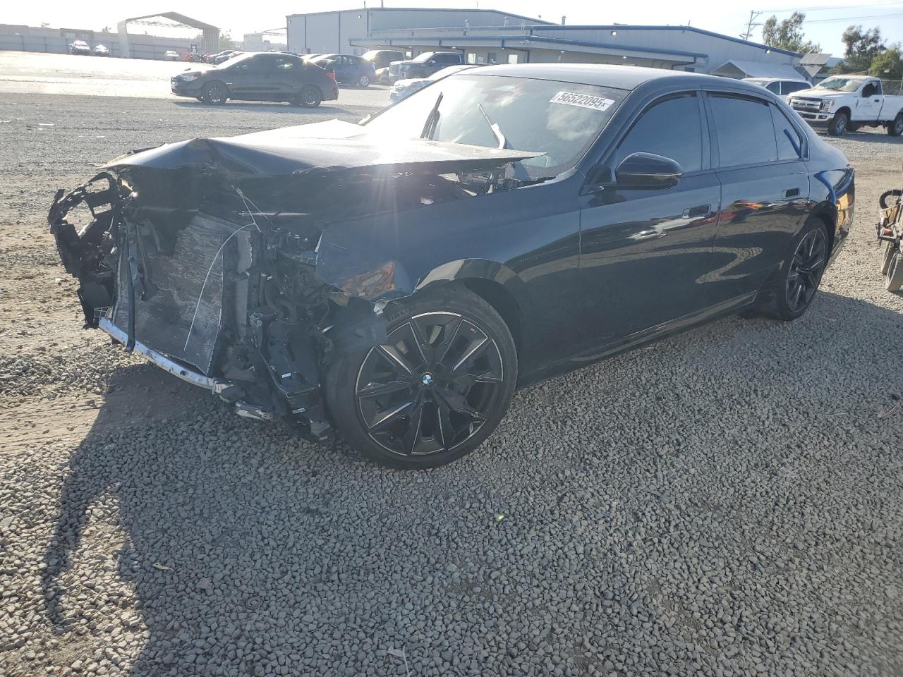2024 Bmw 740 I   Black vin: WBA23EH09RCR07288
