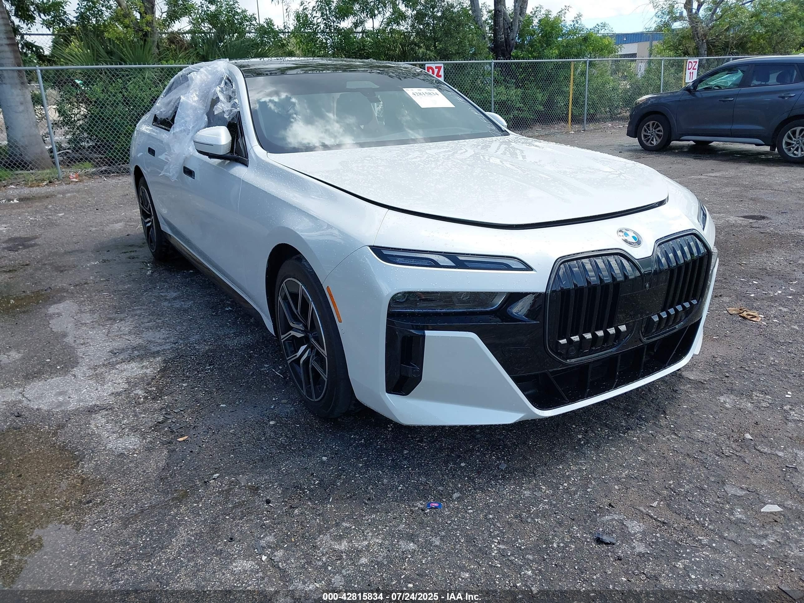 2024 Bmw 740 I White vin: WBA23EH09RCS39735