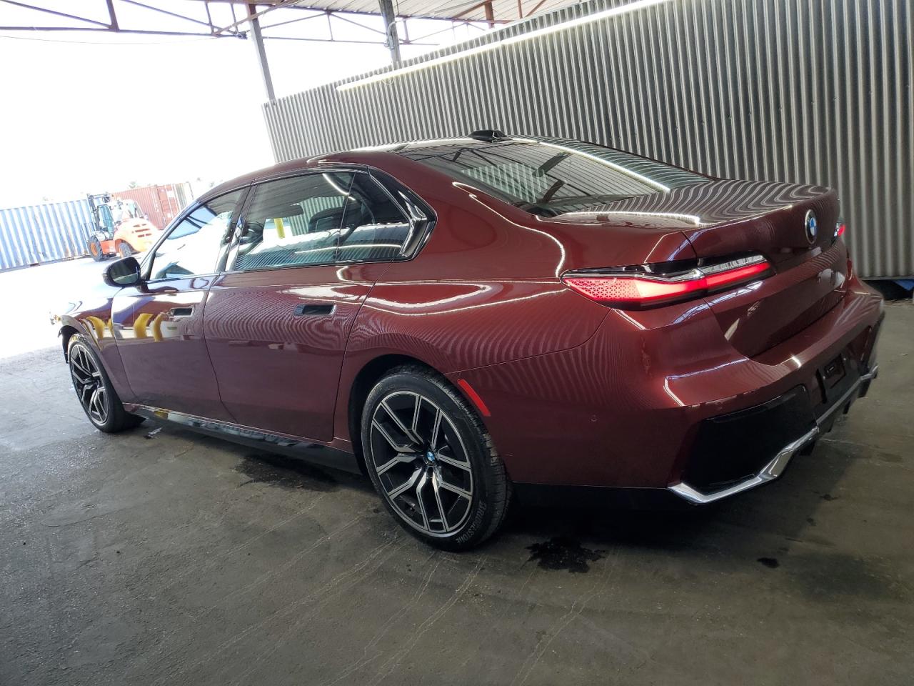 2025 Bmw 740 I Red vin: WBA23EH09SCU48950