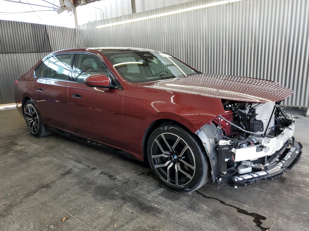 2025 Bmw 740 I Red vin: WBA23EH09SCU48950