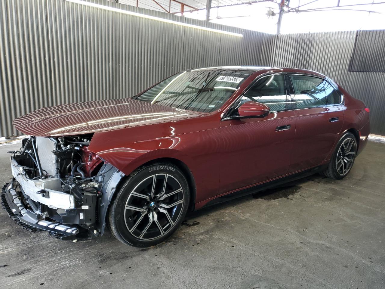 2025 Bmw 740 I Red vin: WBA23EH09SCU48950