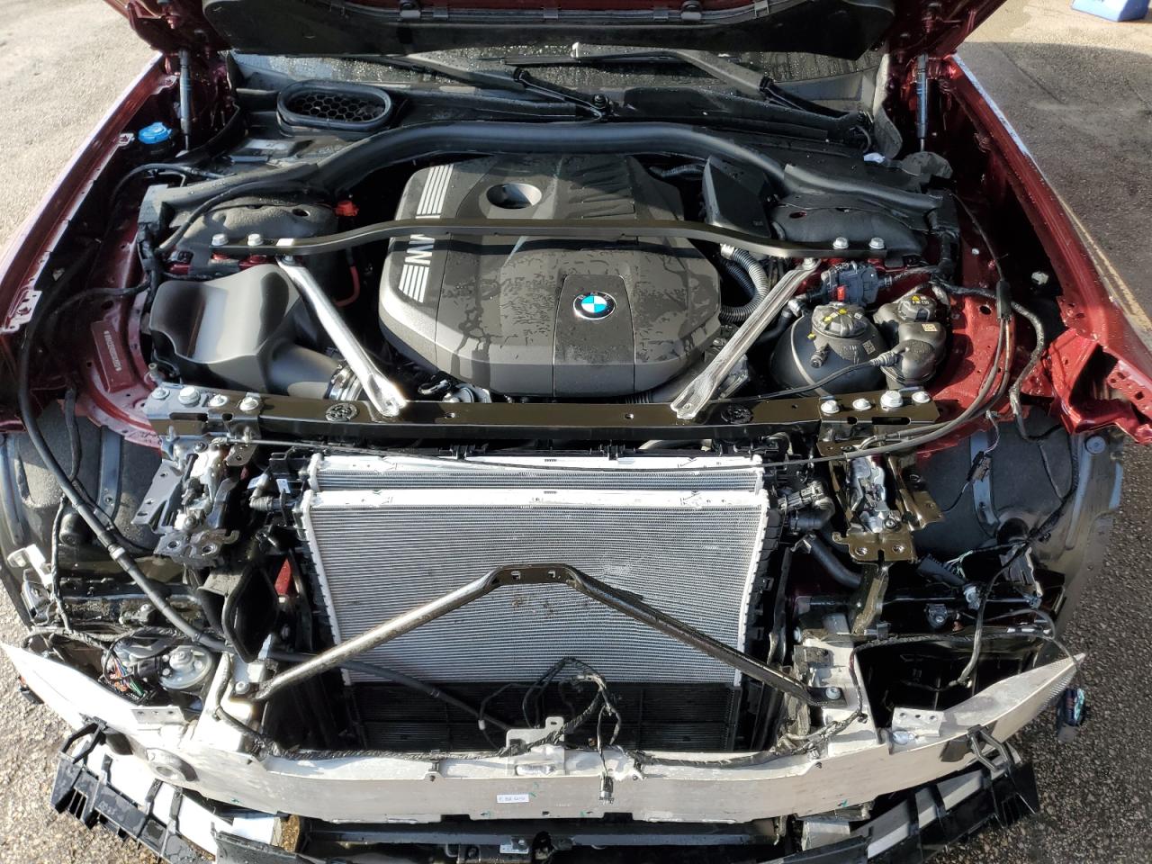 2025 Bmw 740 I Red vin: WBA23EH09SCU48950